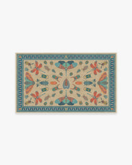 Flutterby Multicolor Rug by Iris Apfel