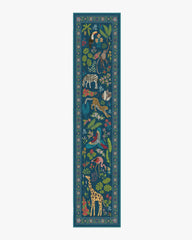 Jingle Jungle Royal Blue Rug by Iris Apfel