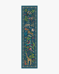 Jingle Jungle Royal Blue Rug by Iris Apfel