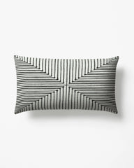 Inkdrop Ivory Woven Throw Pillow by Jonathan Adler