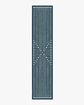 Inkdrop Lapis Blue Rug by Jonathan Adler