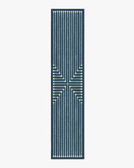 Inkdrop Lapis Blue Rug by Jonathan Adler