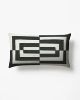 Op Art Ivory Woven Throw Pillow by Jonathan Adler
