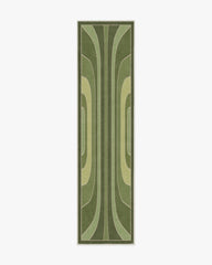 Paradox Green Rug by Jonathan Adler