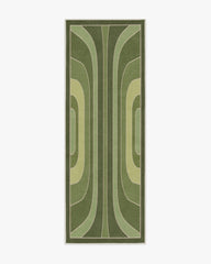 Paradox Green Rug by Jonathan Adler