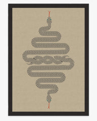 Venom Neutral Rug by Jonathan Adler