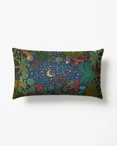 Josefina Twilight Blue Woven Throw Pillow by Justina Blakeney