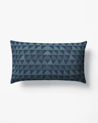 Miya Lapis Woven Throw Pillow by Justina Blakeney