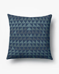 Miya Lapis Woven Throw Pillow by Justina Blakeney