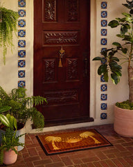 Mystic Palms Doormat by Justina Blakeney