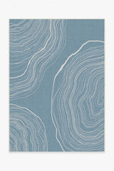 Kalder Slate Blue Outdoor Rug