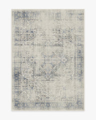 Kamran Blue Quartz Flatwoven Rug