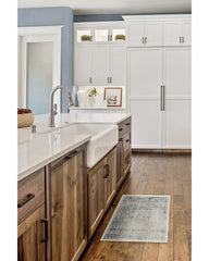 Kamran Blue Quartz Flatwoven Rug