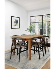 Kamran Blue Quartz Flatwoven Rug