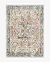 Kamran Coral Flatwoven Rug
