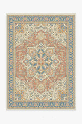 Kamran Sunset Orange Outdoor Rug