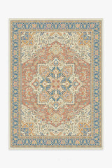 Kamran Sunset Orange Outdoor Rug