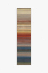 Linear Striped Multicolor Rug