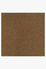 Looped Solid Dark Coir Doormat