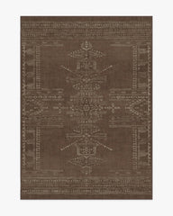 Amira Brown Flatwoven Rug by Martyn Lawrence Bullard