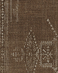 Amira Brown Flatwoven Rug by Martyn Lawrence Bullard