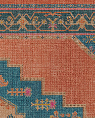 Sunset Bazaar Tropic Coral Rug by Matthew Williamson