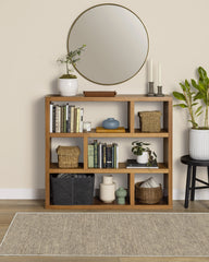 Melange Solid Natural Stone Flatwoven Rug