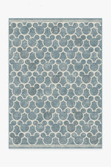Mickey Trellis Slate Rug