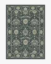 Montreal Charcoal & Abalone Rug by Morris & Co.