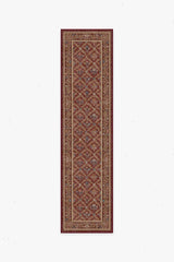 Bellflowers Amber Red Rug by Morris & Co.