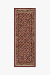 Bellflowers Amber Red Rug by Morris & Co.