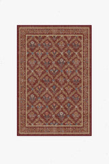 Bellflowers Amber Red Rug by Morris & Co.
