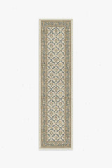 Bellflowers Ivory & Gold Rug by Morris & Co.