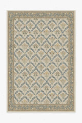 Bellflowers Ivory & Gold Rug by Morris & Co.
