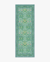 Blackthorn Multicolor Jade Rug by Morris & Co.