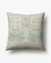 Blackthorn Soft Ivory Woven Throw Pillow by Morris & Co.