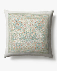 Blackthorn Soft Ivory Woven Throw Pillow by Morris & Co.