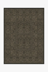 Bluebell Soft Black Rug by Morris & Co.