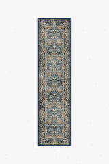 Honeysuckle & Tulip Indigo Rug by Morris & Co.