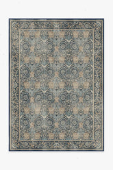 Honeysuckle & Tulip Indigo Rug by Morris & Co.