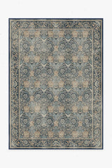 Honeysuckle & Tulip Indigo Rug by Morris & Co.