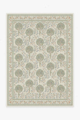 Kelmscott Tree Green Rug by Morris & Co.