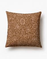 Mallow Blush & Rust Woven Throw Pillow by Morris & Co.