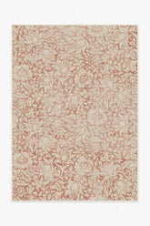 Mallow Rust Rug by Morris & Co.