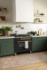 Mallow Rust Flatwoven Rug by Morris & Co.