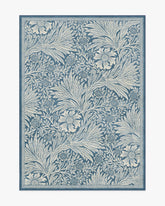 Marigold Blue Flatwoven Rug by Morris & Co.
