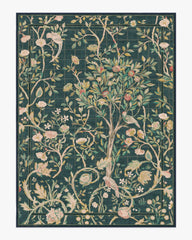 Melsetter Teal Green Rug by Morris & Co.