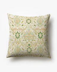 Montreal Vintage Cream Woven Throw Pillow by Morris & Co.