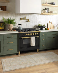 Pimpernel Vintage Blush Flatwoven Rug by Morris & Co.