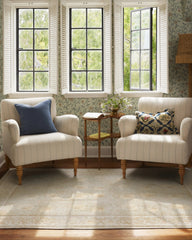 Pimpernel Vintage Blush Flatwoven Rug by Morris & Co.